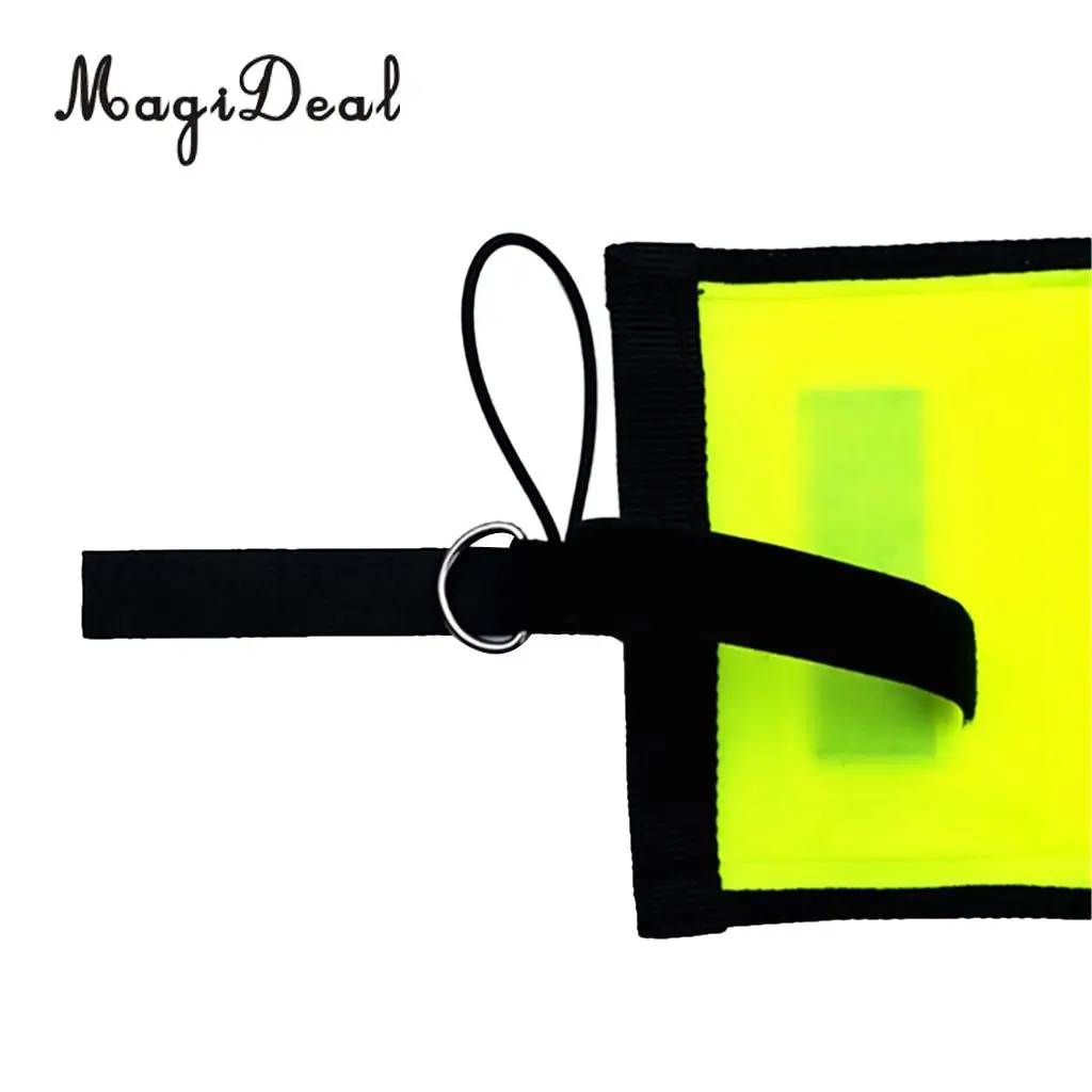 MagiDeal Professional High Visibility Scuba Diving Inflatable Safety Sausage Signal Surface Marker Buoy (SMB) Tube