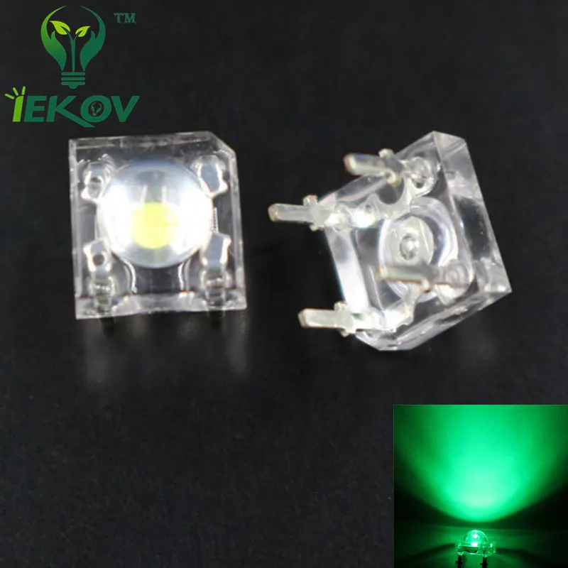 LED transparentes RGB RVB 5mm 4 broches CATHODE