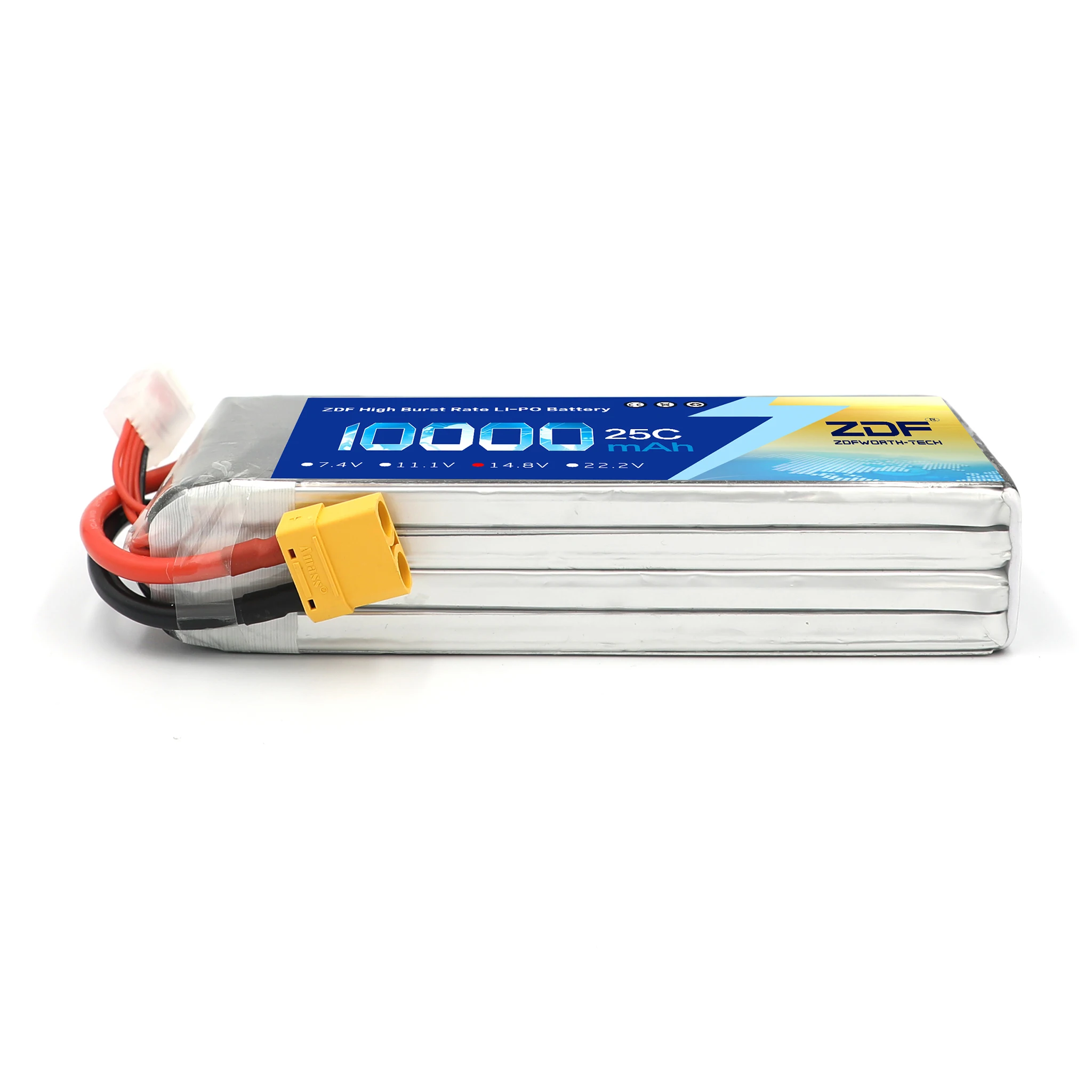 ZDF power RC LiPo аккумулятор 14,8 V 10000mAh 25C Max 50C 4S для БПЛА мультироторный Квадрокоптер самолет лодка автомобиль FPV грузовик Дрон