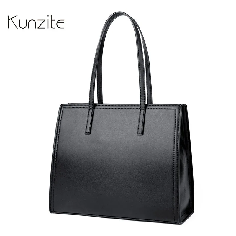 

KUNZITE Luxury Women's Handbags Casual Women Leather Hand Bags Fashion Designer Messenger Shoulder Bag For Ladies And Girls Sac