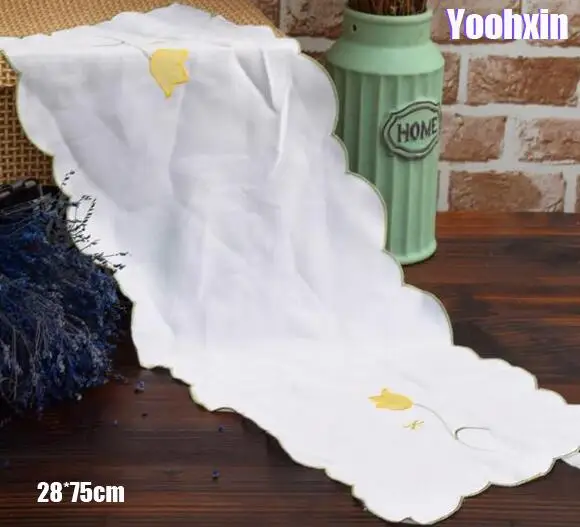 

Modern lace place table mat cloth pad embroidery cup mug glass doily dining tea coffee coaster Christmas cotton placemat kitchen