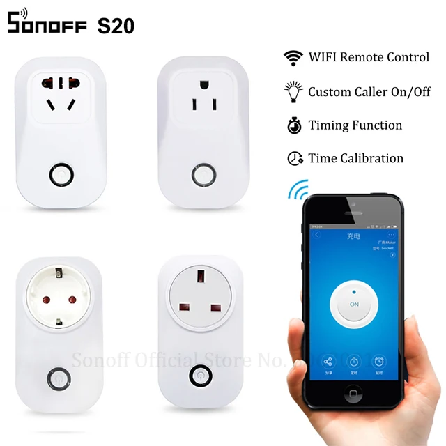 Aliexpress Com Buy Itead Sonoff S20 Smart Wifi Socket