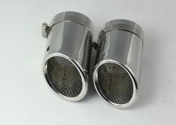 

CHROME EXHAUST MUFFLER TIP For VW EOS passat CC 2009 2010 2011 2012