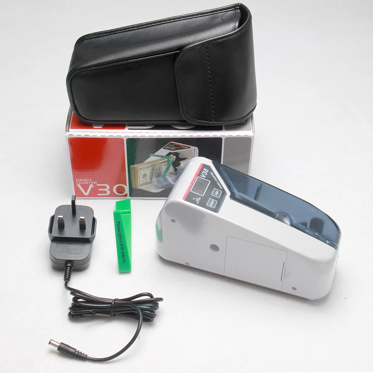 Toda a Moeda Máquina de Contagem Mini Portátil Acessível Bill Dinheiro Contador Eu-v30 Equipamentos Financeiros Atacado ue Eua uk Plug 3 Contador de dinheirodetector