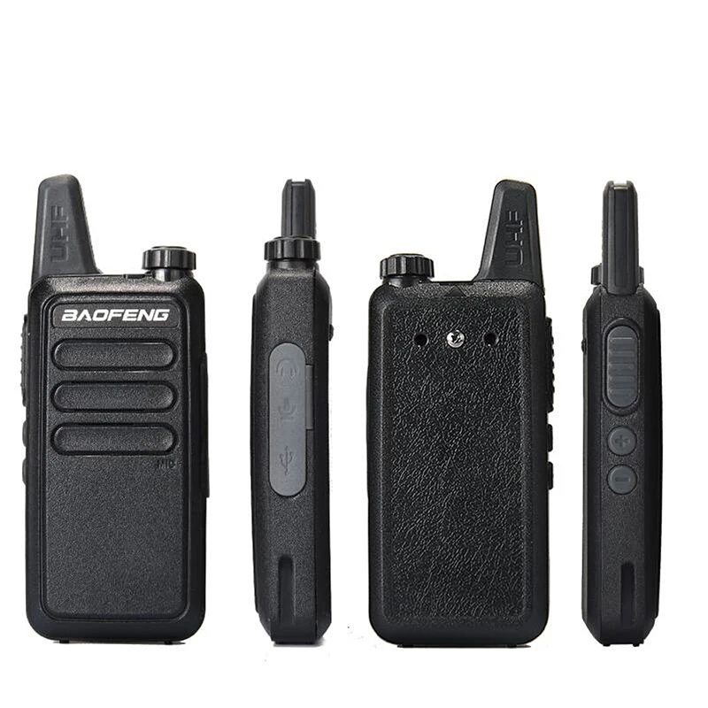 Новинка! милый 2 шт Baofeng BF-R5 Walkie Talkie 2 Way Radio 400-470MHz UHF радио PTT Hf трансивер PMR Wln KD-C1 Walkie Talkie