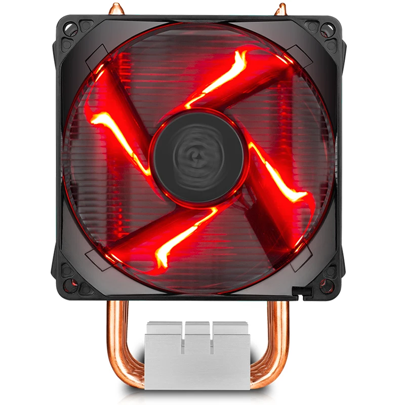 Кулер Cooler Master T410R 4 heatpipe cpu для LGA 1155 1156 AMD AM4 AM3 тихий 92 мм светодиодный 4-контактный PWM вентилятор PC cpu охлаждающий вентилятор радиатора