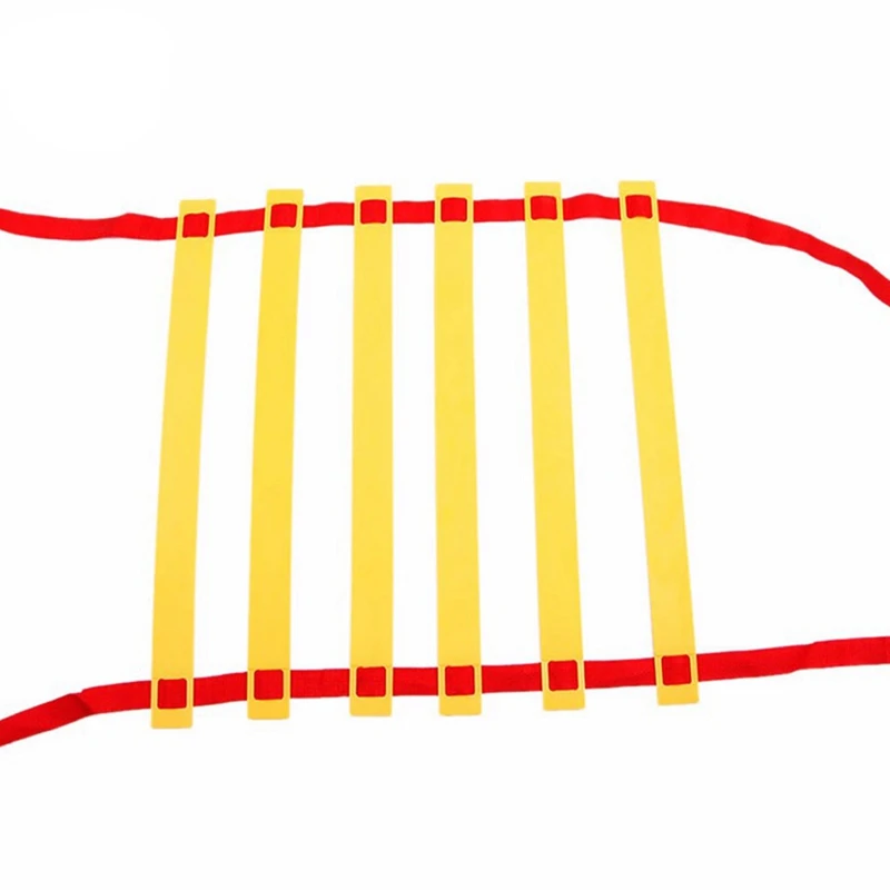 Толстые и носимые шаг ловкость лестница высокой плотности оплетка высокая гибкость скорость тренировочное оборудование для футбола