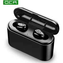 ПКК наушники-вкладыши TWS True Беспроводной наушники 5D стерео Bluetooth наушники мини Спорт Водонепроницаемый Headfrees с микрофоном 2200 мА/ч, Мощность банка