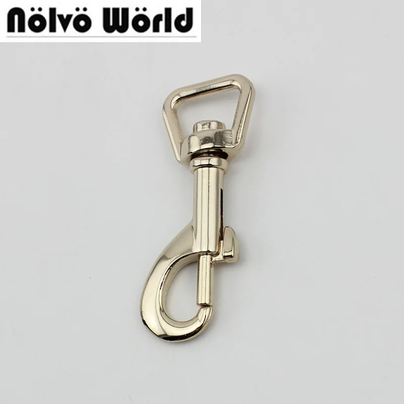 Leather Bag Accessories Top Quality Metal Swivel Trigger Snap Hook Ring GOLD