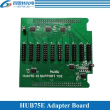 Полноцветный светодиодный дисплей конверсионная карта Hub75E плата адаптера Поддержка 1/2, 1/4, 1/8, 1/16, 1/32 сканирования
