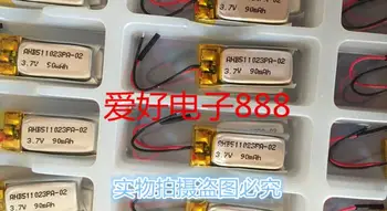 

10PCS 511023 3.7v Bluetooth Headset Bracelet Micro Smart Wear 3D Glasses Polymer Lithium Battery 90mah