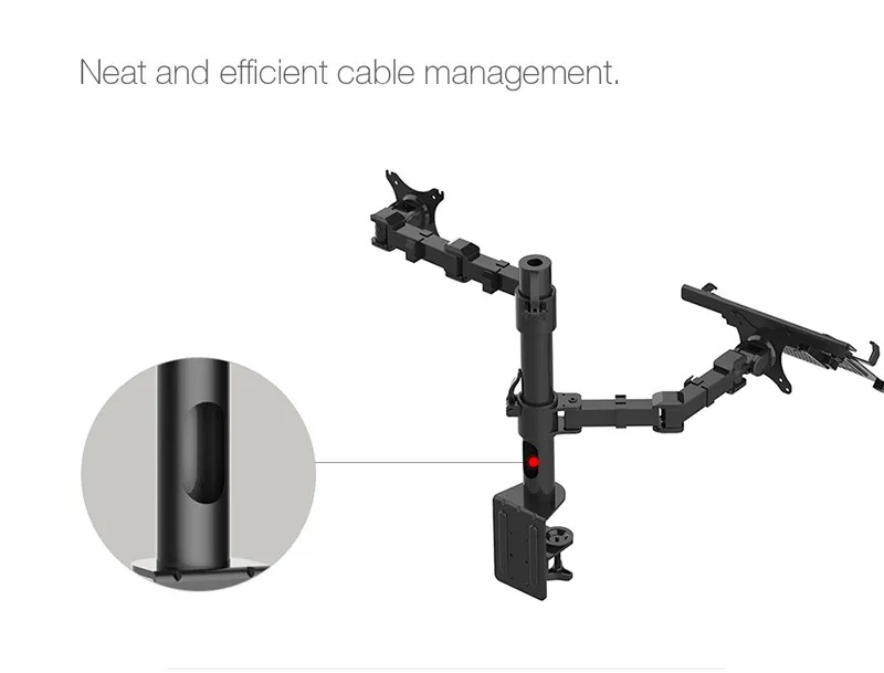 Loctek D1F2 Full Motion Desktop 10