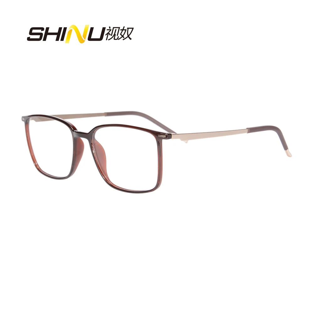 

SHINU Brand Blue Light Blocking Progressive Multifocal Reading Glasses GAMMA RAY Readers Multiple Focus Presbyopia Eyewear SH037