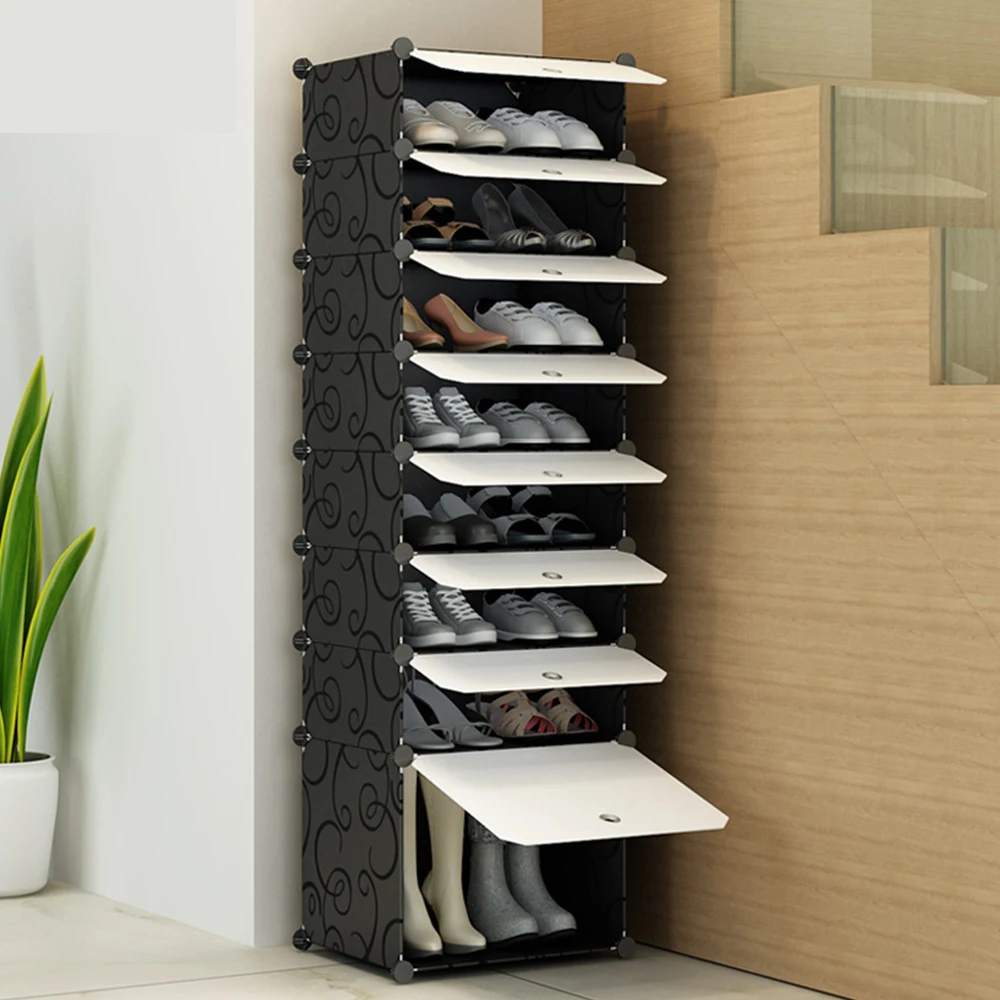 Furniture Shoe Cabinet Shoes Racks Storage Large Capacity Home Large Organizer Removable Shoe Storage For Home Living Room