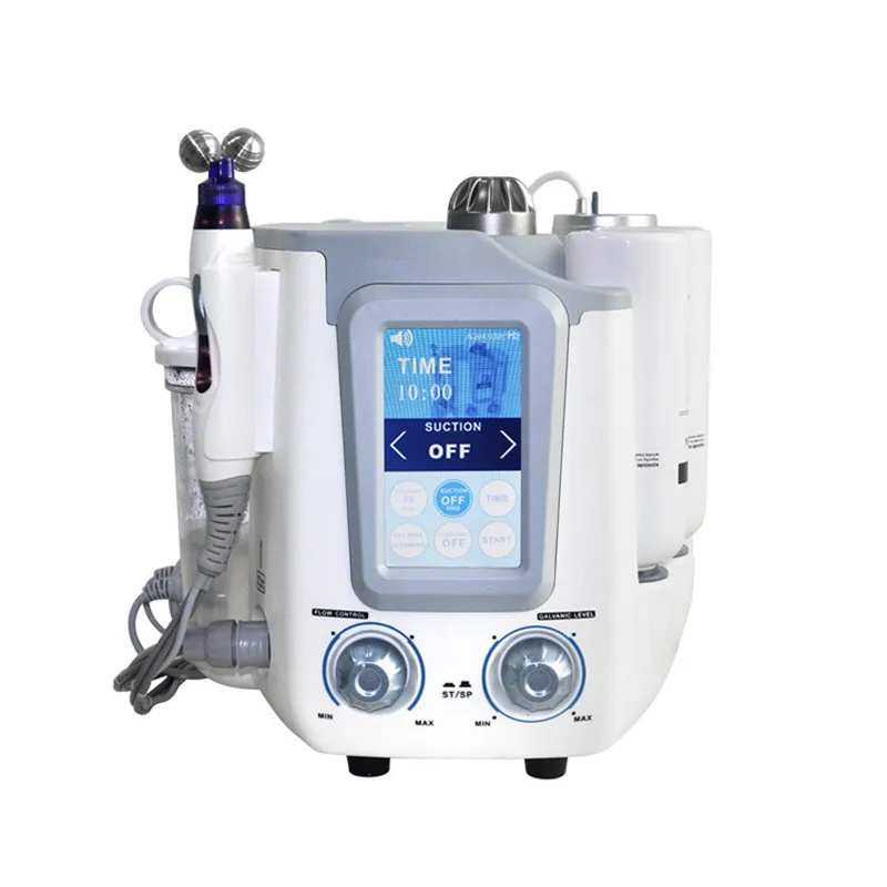 

Hot 3 In 1 Hydro Water Oxygen Jet Peeling Face Deep Cleaning Machine H2 O2 Aqua Small Bubble Skin Rejuvenation Beauty Device