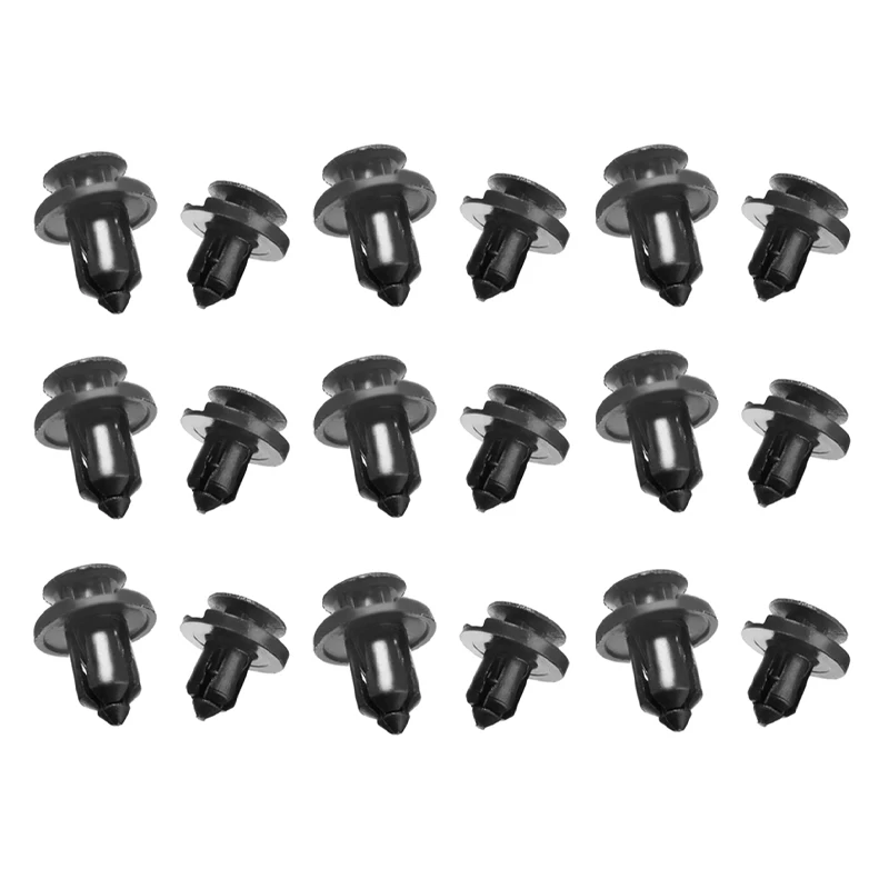 

For Honda Civic Accord 20x Plastic Retainer Bumper Rivet Trim Clip 8mm&10mm Auto Bumper Rivet Trim Clips