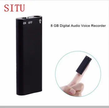 

Situ brand New Mini 8GB Clip USB Voice Recorder Digital Audio Voice Recorder Mp3 15hours Recording