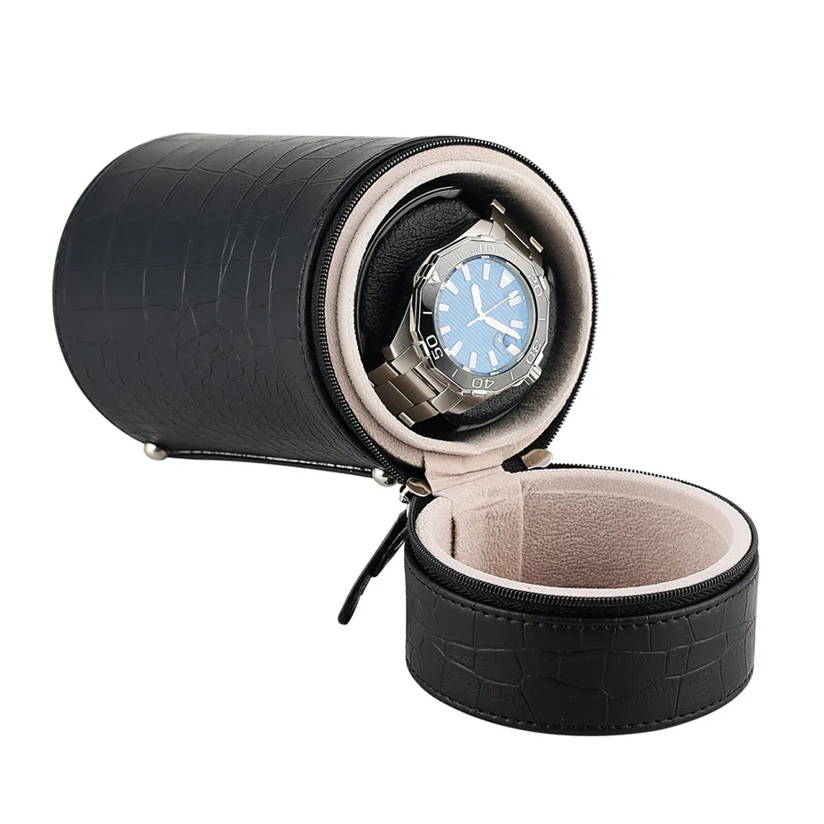 

Portable Office Automatic Watch Winding Box Motor Shaker Box Self Wind Mechanical Watches Winder Case for Business Men