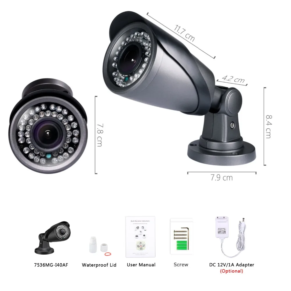 BESDER 1440p/1080p 4X Zoom IP камера с автофокусом H.265 Bullet наружная безопасности ONVIF XMEye IR