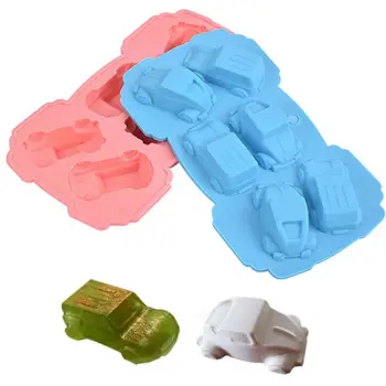 

DIY car silicone molds for cake decorating chocolate fondant children toy mould resin polymer clay tools Ice Model