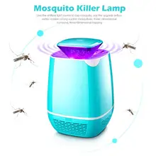 Анти USB Москитная светодиодная USB электрическая Москитная лампа-убийца УФ ночник анти репеллент Против мух и комаров Ловушка насекомых для жизни