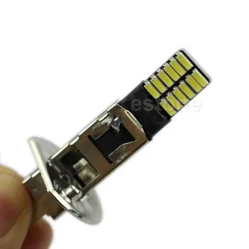 

12V 6500K HID White 24-SMD H1 LED Replacement Bulbs For Fog Lights Driving Lamps