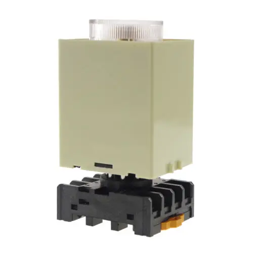 24VDC 0 10s Power off delay time relay with Socket base PF083Ain