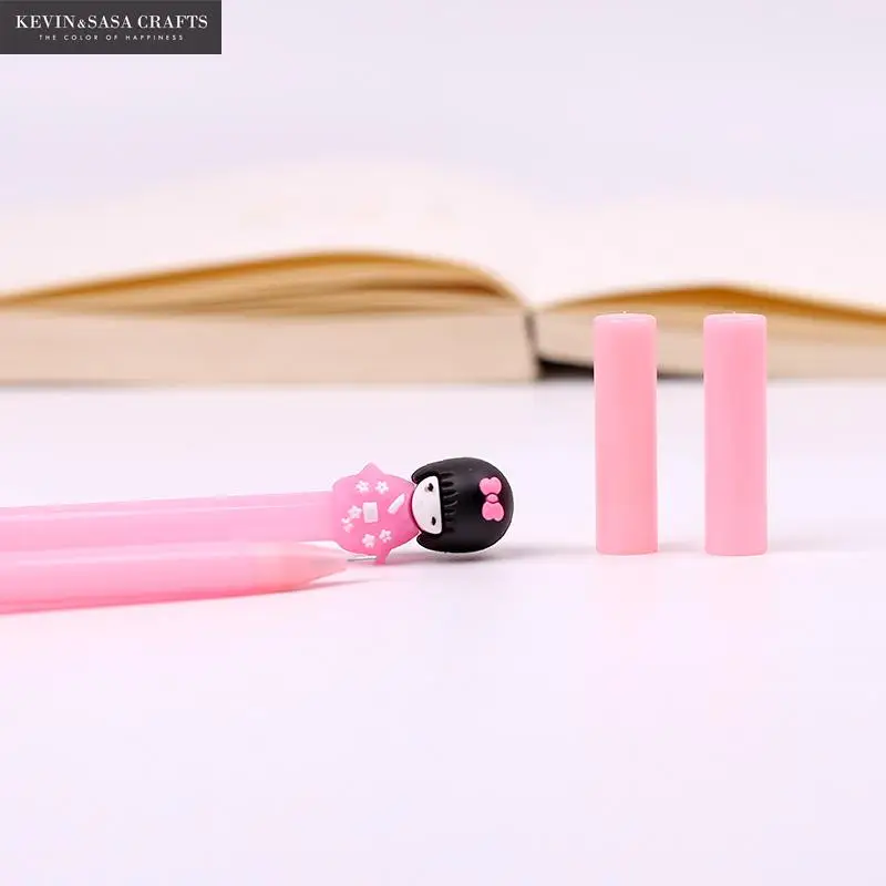4 шт розовые ручки милые ручки стационарные каваи школьные принадлежности гелевые чернила ручка школьные стационарные офисные поставщики детская ручка подарок офис