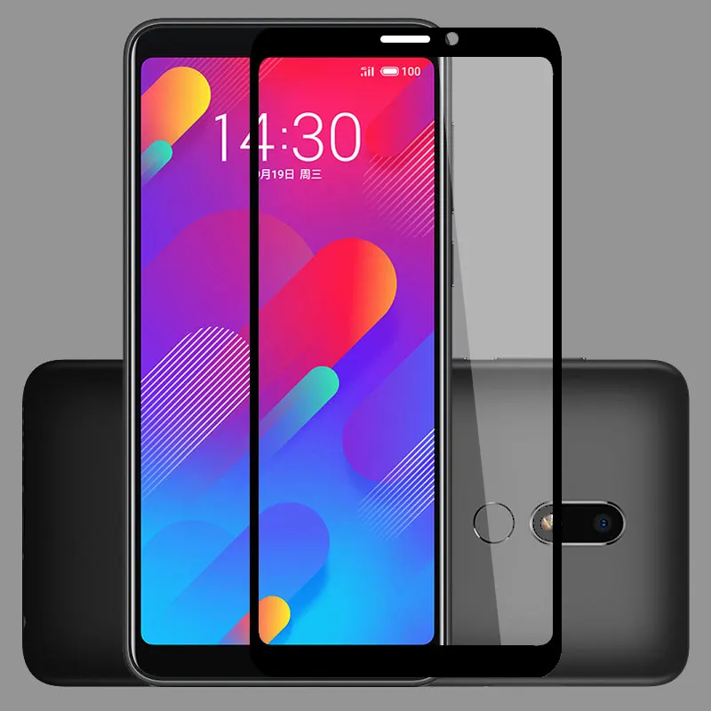 

2PC 2.5D 9H Screen Protector For Meizu M8 Lite Full Coverage Tempered Glass For Meizu M8 Protective Glass For Meizu Note 9 Film
