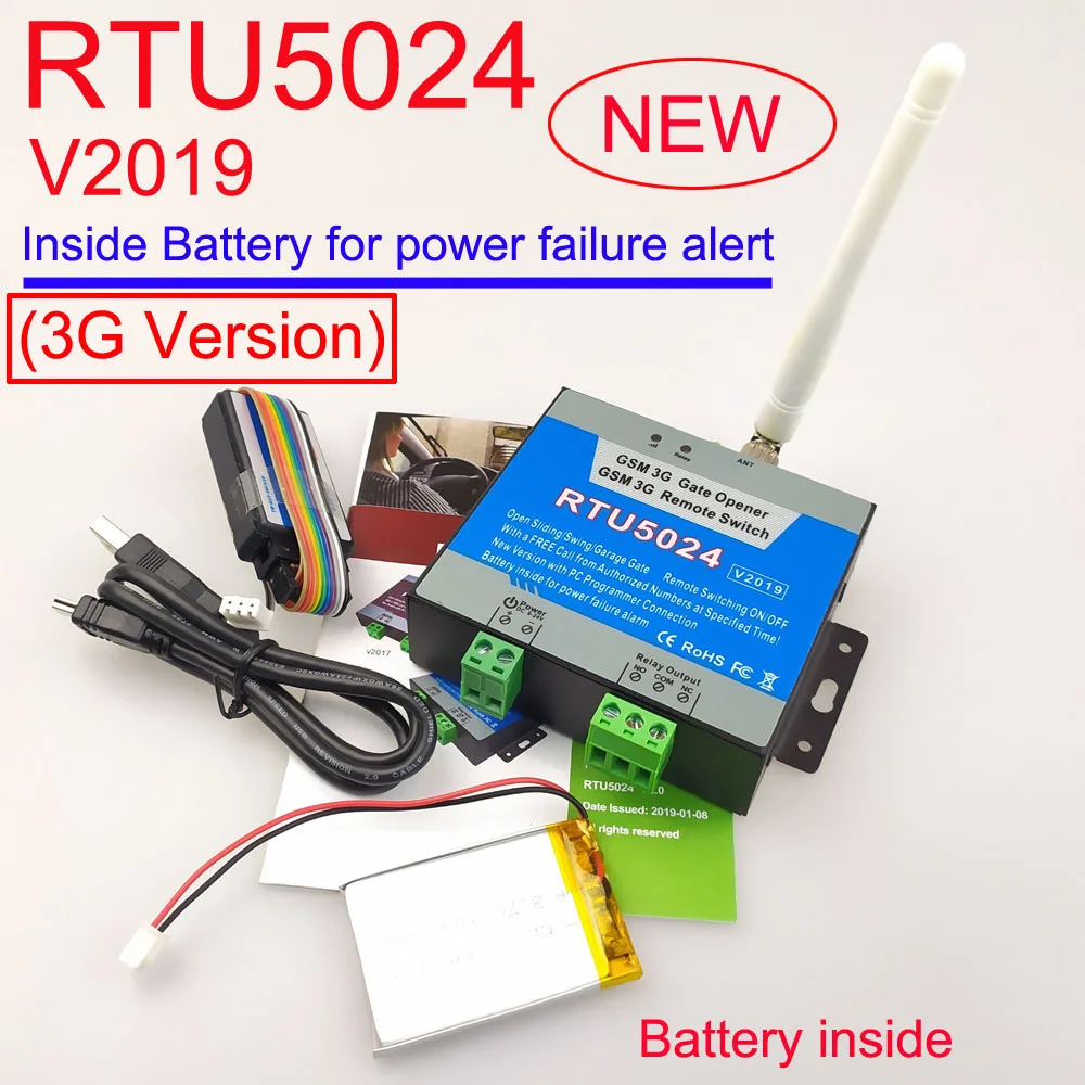Новинка 2019 версия 3G/GSM RTU5024 GSM открывалка для ворот реле пульт дистанционного