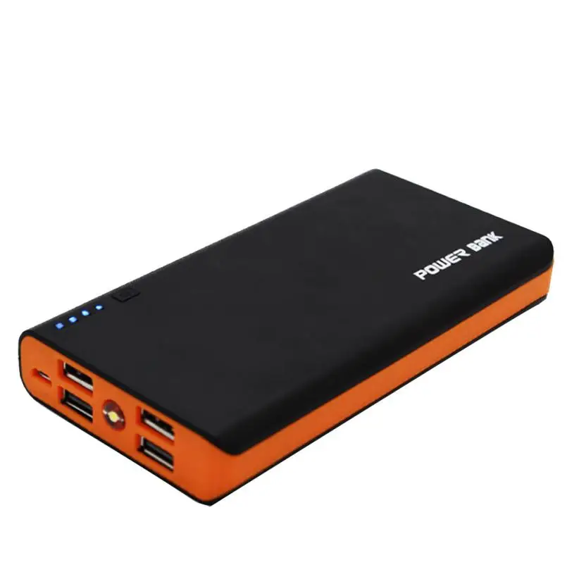 

2.1A 4USB Power Bank Case 6x18650 Battery Charger DIY Box Case Kit for Phone New Mar 9