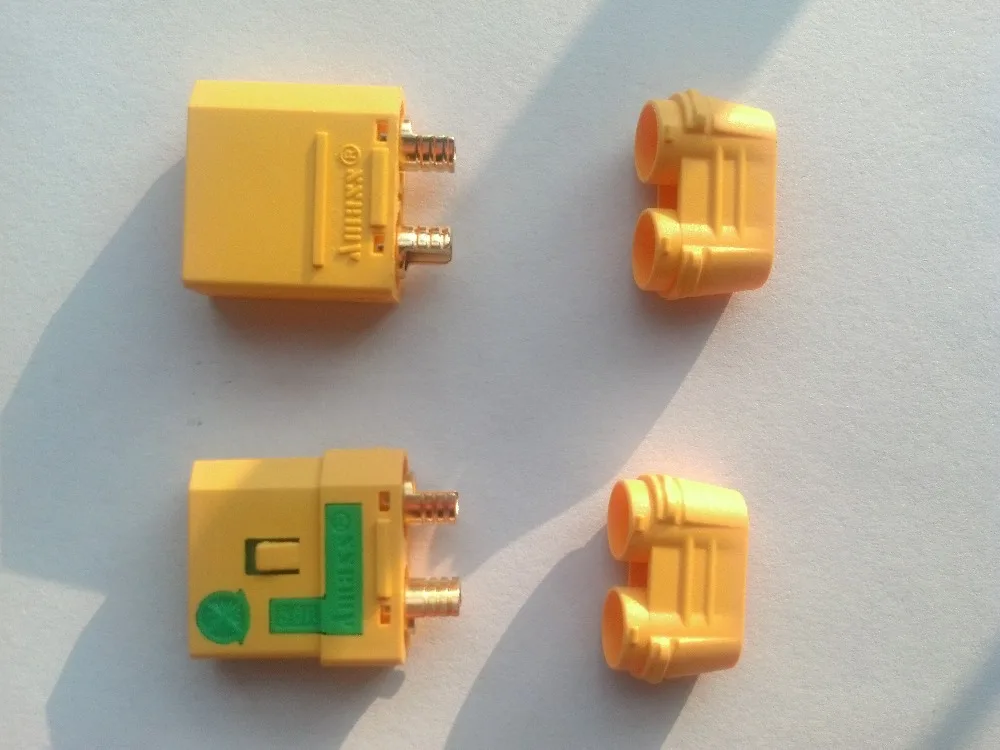 Amass Anti Spark Connector Plug Male/Female XT90 S (Upgrading version of XT90 ) 1 Pairsplug