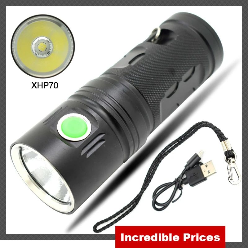 

High Power XHP70 LED Light USB Rechargeable Flashlight X900 Bicycle 18650 Torch Waterproof Flashlights 3500 Lumens Bike Light