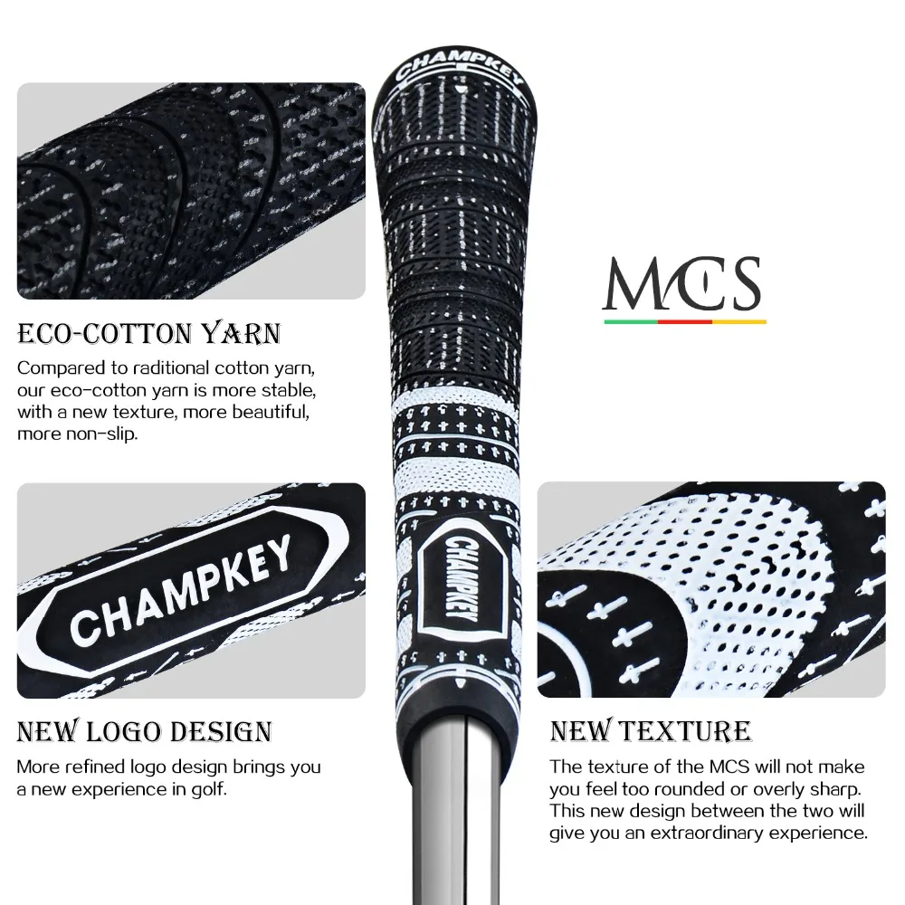 Новинка 8x мульти соединение клюшка для гольфа среднего размера Клубные ручки 10 цветов Champkey MCS клюшки для гольфа