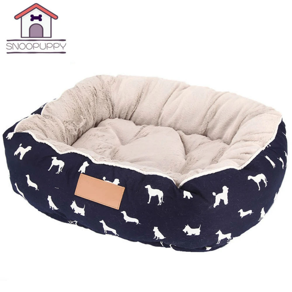 cheap Dog Bed Cat Pet Sofas Kennel For Dogs Cats Pet Lounger For Dogs Puppy Bed Nest Pet Sofas Soft Breathable PP Cotton Kennel PY0102