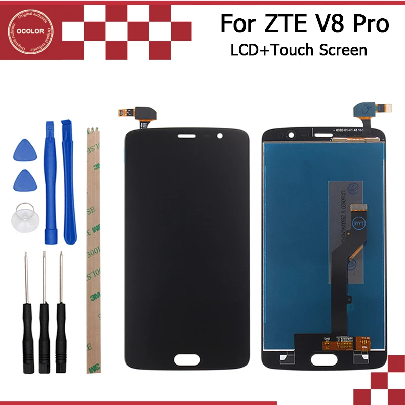 imágenes para Para ZTE Blade V8 Pro Z978 LCD Pantalla + Touch Asamblea de Pantalla Original de Reparación Parte 5.5 pulgadas Móvil Accesorios + herramientas + Adhesivo imágenes para Para ZTE Blade V8 Pro Z978 LCD Pantalla + Touch Asamblea de Pantalla Original de Reparación Parte 5.5 pulgadas Móvil Accesorios + herramientas + Adhesivo