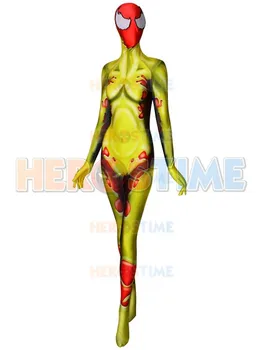 

Scream Donna Diego Symbiote Spawns Supervillain Costume Spandex Lycra Cosplay Suit For Adult/Kids /Custom Made