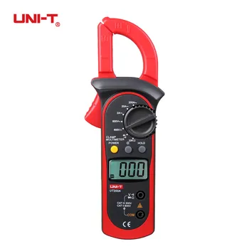 

UNI-T UT200A Digital Clamp Meter Professional Ohm DMM DC AC Voltmeter AC Ammeter Resistance Testers With Backlight Multimeter