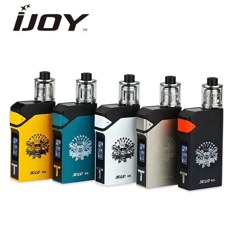 

Clearance! IJOY Solo V2 Kit with 2ml Limitless Sub Ohm Tank No 18650 Battery Box MOD Firmware Upgradeable E Cig Vs IJOY Shogun