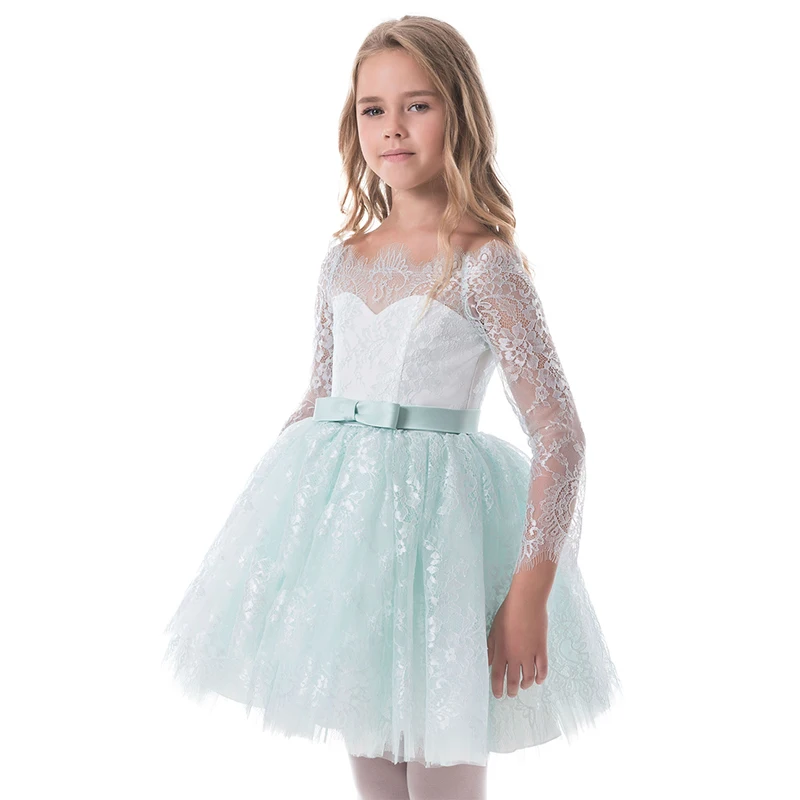 Платье-пачка принцессы для девочек детское свадебное платье для девочек, детская праздничная одежда Vestidos, Детские вечерние платья От 4 до 10
