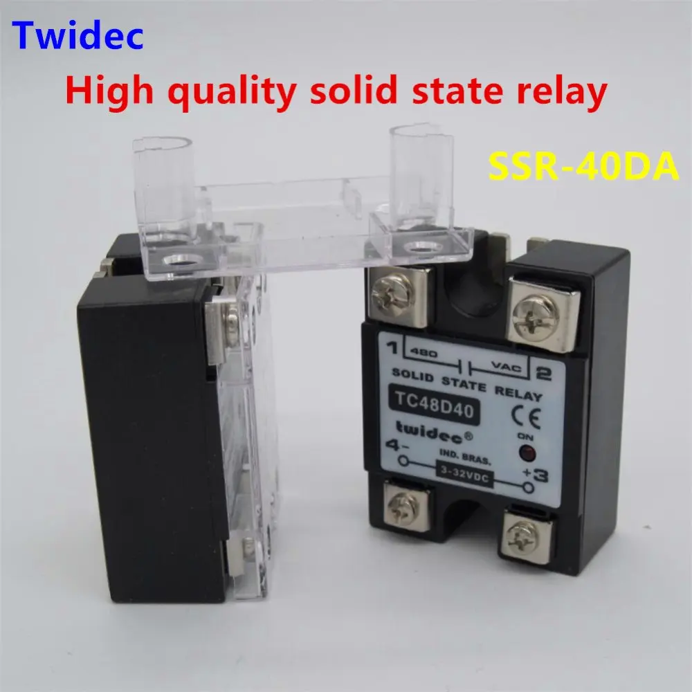 Высокое качество двойной термостат PID Регулятор SSR выход цифровой PID регулятор температуры 0-400C с термопарой K SSR-40DA