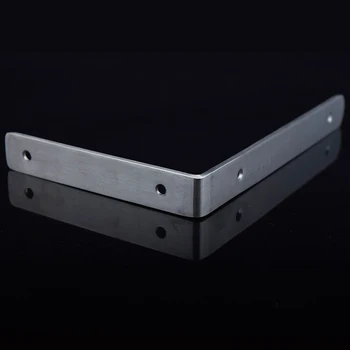 

DHL Free Shipping Decorative metal brackets straight plate furniture support 100pcs/lot steel accessories