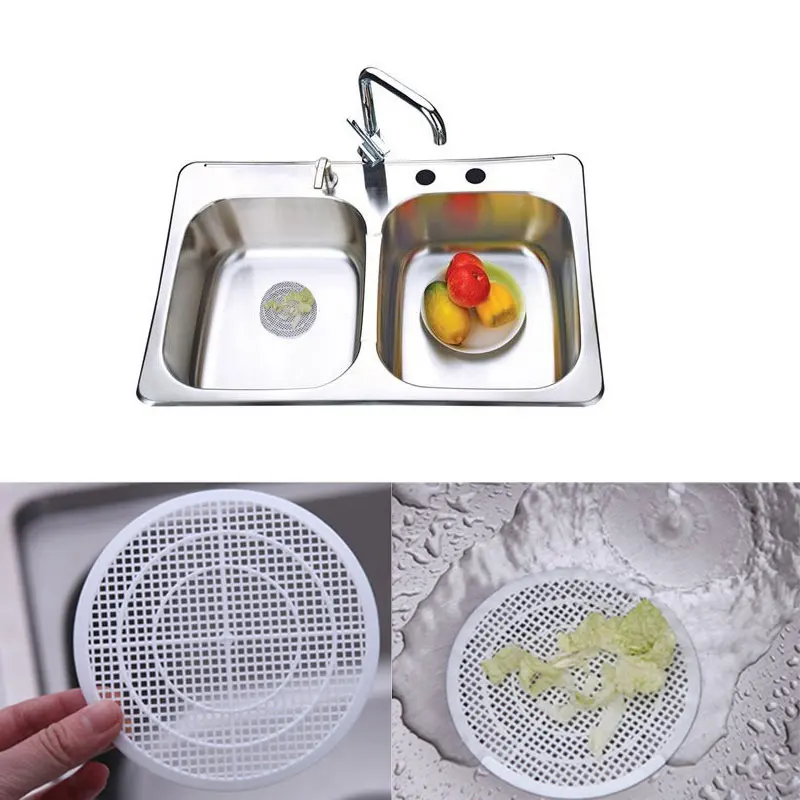 Bath Sink Strainer Shower Drain Cover Trap Basin Filter Net Hair