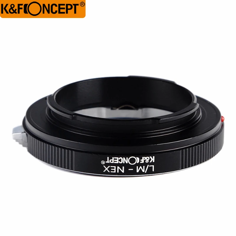 K& F CONCEFT для LM-NEX Камера переходник для объектива кольцо Leica M креплением для sony NEX E-Mount Камера тела NEX3 NEX5 NEX5N NEX7