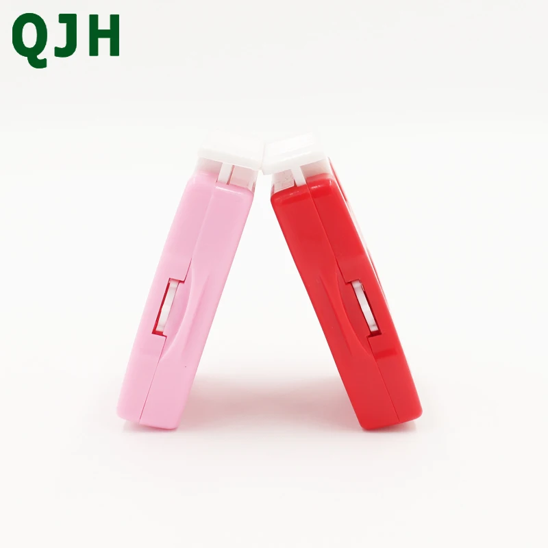 QJH бренд практичный 1 шт. красный и розовый ABS Кнопка Вязание счетчик ремесла ткачество Вязание Маркер номера инструменты