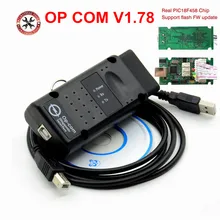 Новейший FW V1.78 OP COM для Opel диагностический сканер OP COM V178 CANBUS OP-COM OBD2 супер сканер диагностический сканер