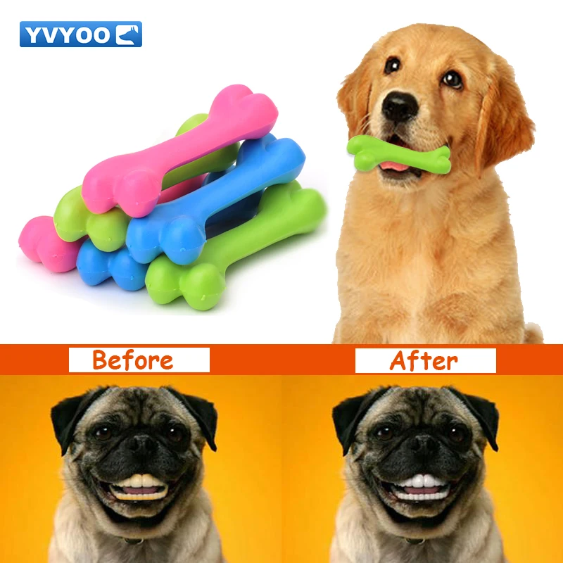 YVYOO TPR Pet toys Teddy Puppy Dogs toy No poison health Chew Rubber