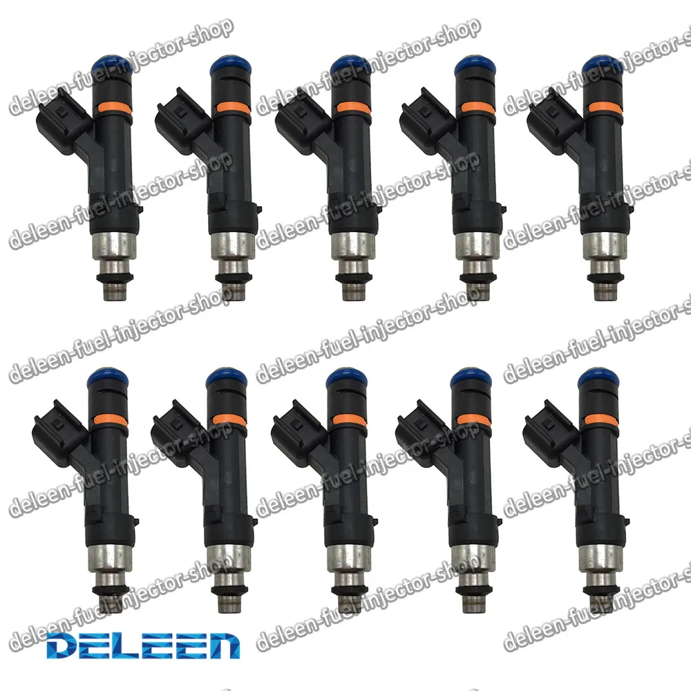 Auto Parts Fuel Injectors Nozzle Fit For Bmw M5 M6 20062010 Ev14 Turbo 850cc High Ohms Set 10