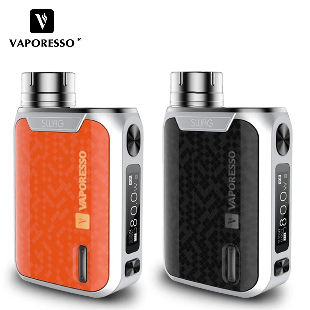 Original Vaporesso SWAG Mod 80W Electronic Cigarette Vape Mod for Vaporesso SWAG Kit fit for NRG