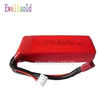 

Ewellsold FT012 2.4G RC racing boat spare parts 7.4V 2800mah Li-po battery free shipping
